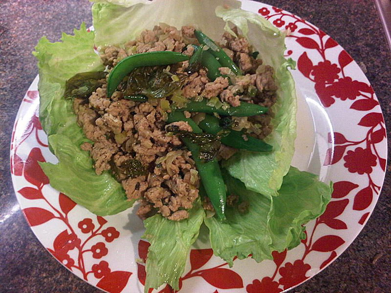 Turkey mince stir fry